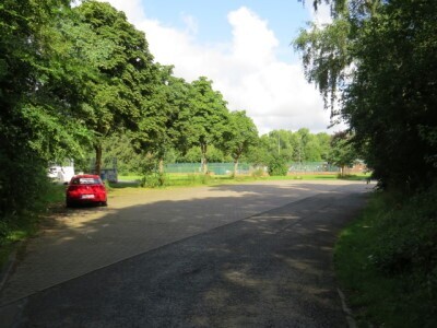 Ausweichparkfläche am Sportpark in Lauenau